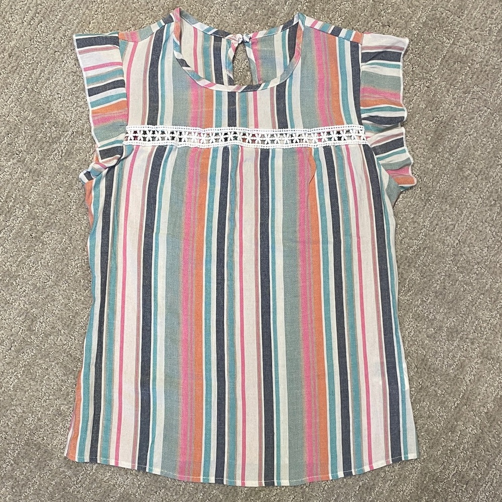NWOT Emery Rose Striped Top